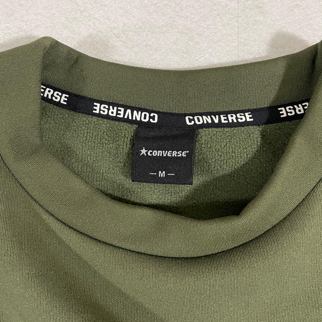 古着 CONVERSE コンバース トレーナー スウェット サイズM カーキ