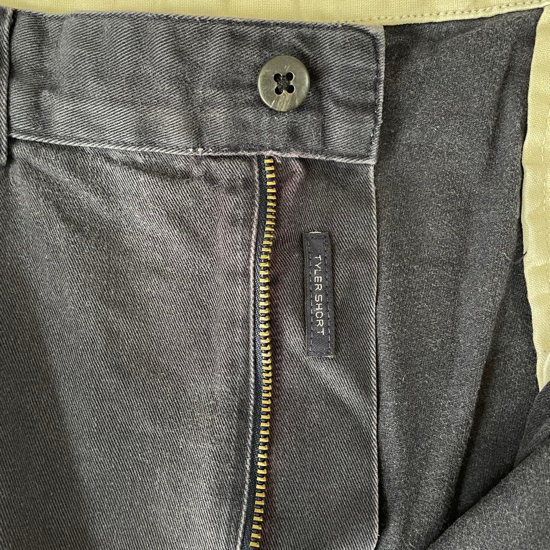 【美品】90s POLO RALPH LAUREN ハーフパンツ 36 紺色