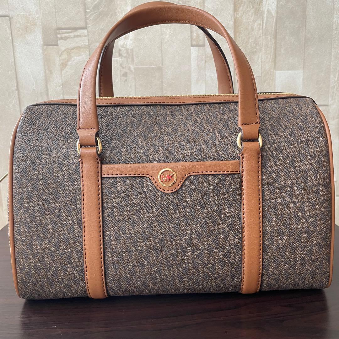 訳あり新品 MICHAEL KORS ハンドバッグ ブラウン