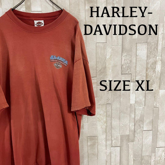 古着 HARLEY-DAVIDSON 半袖Tシャツ サイズXL レッド系