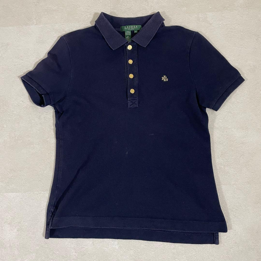 古着 POLO RALPH LAUREN 半袖ポロシャツ 緑タグ PETITE