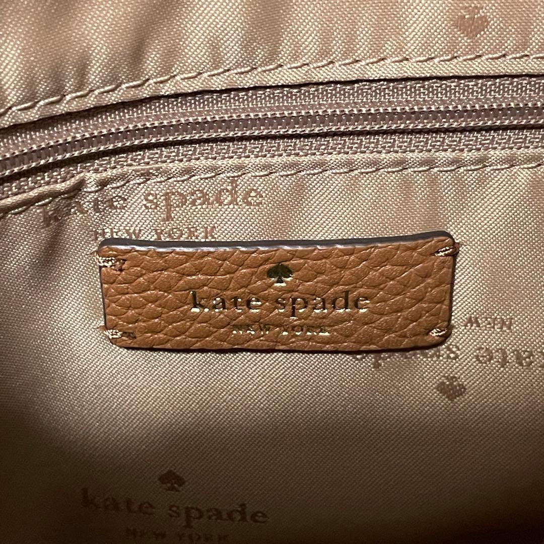 訳あり新品 kate spade ショルダーバッグ ブラウン