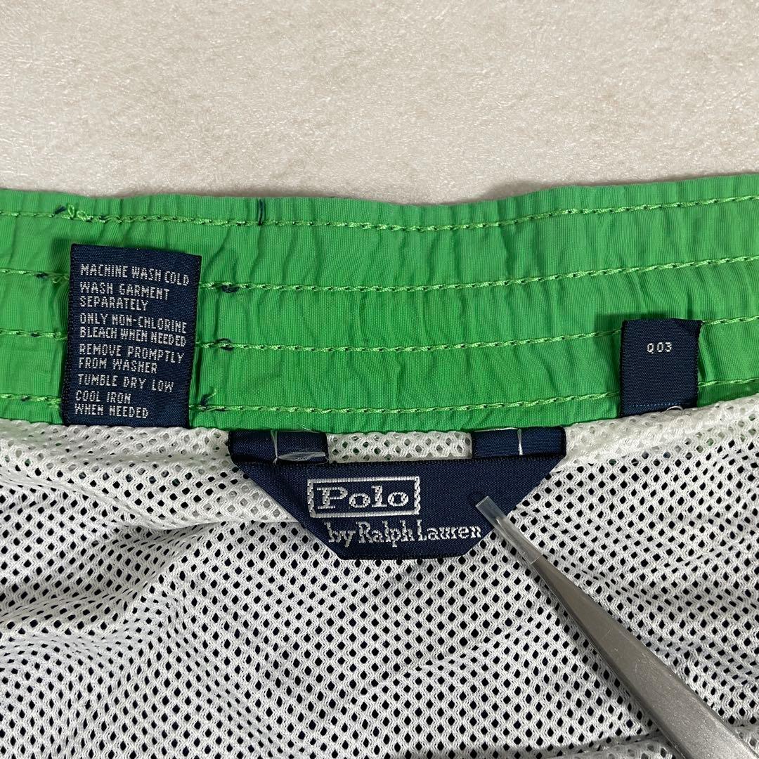 【美品】90s POLO RALPH LAUREN スイムショーツ XXL