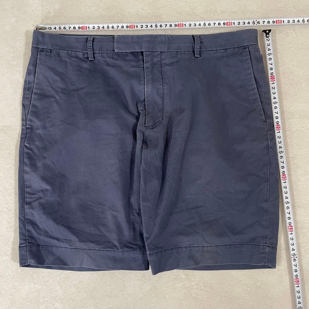 古着POLO RALPH LAUREN ハーフパンツ サイズ35 ネイビー