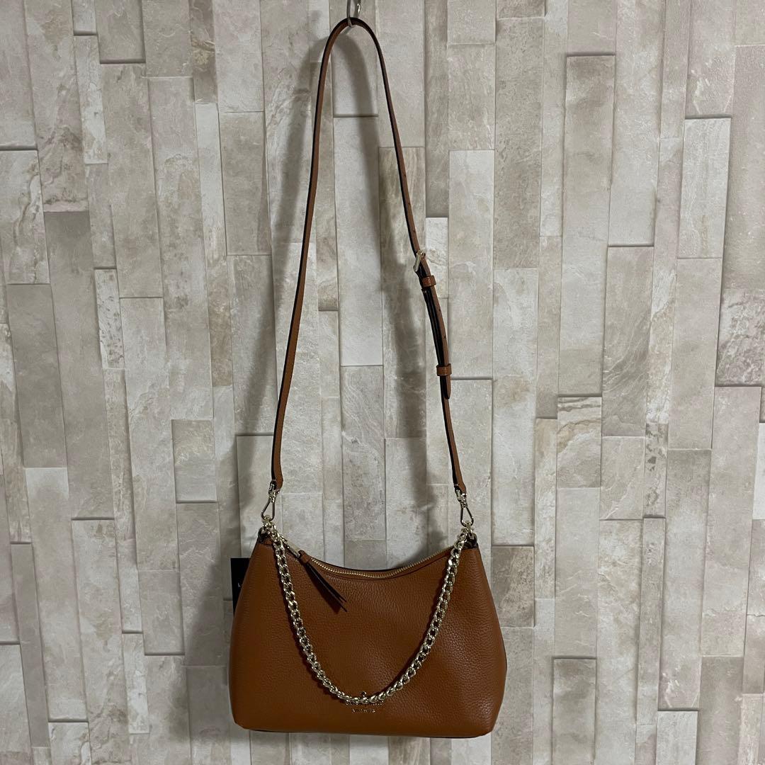 訳あり新品 kate spade ショルダーバッグ ブラウン