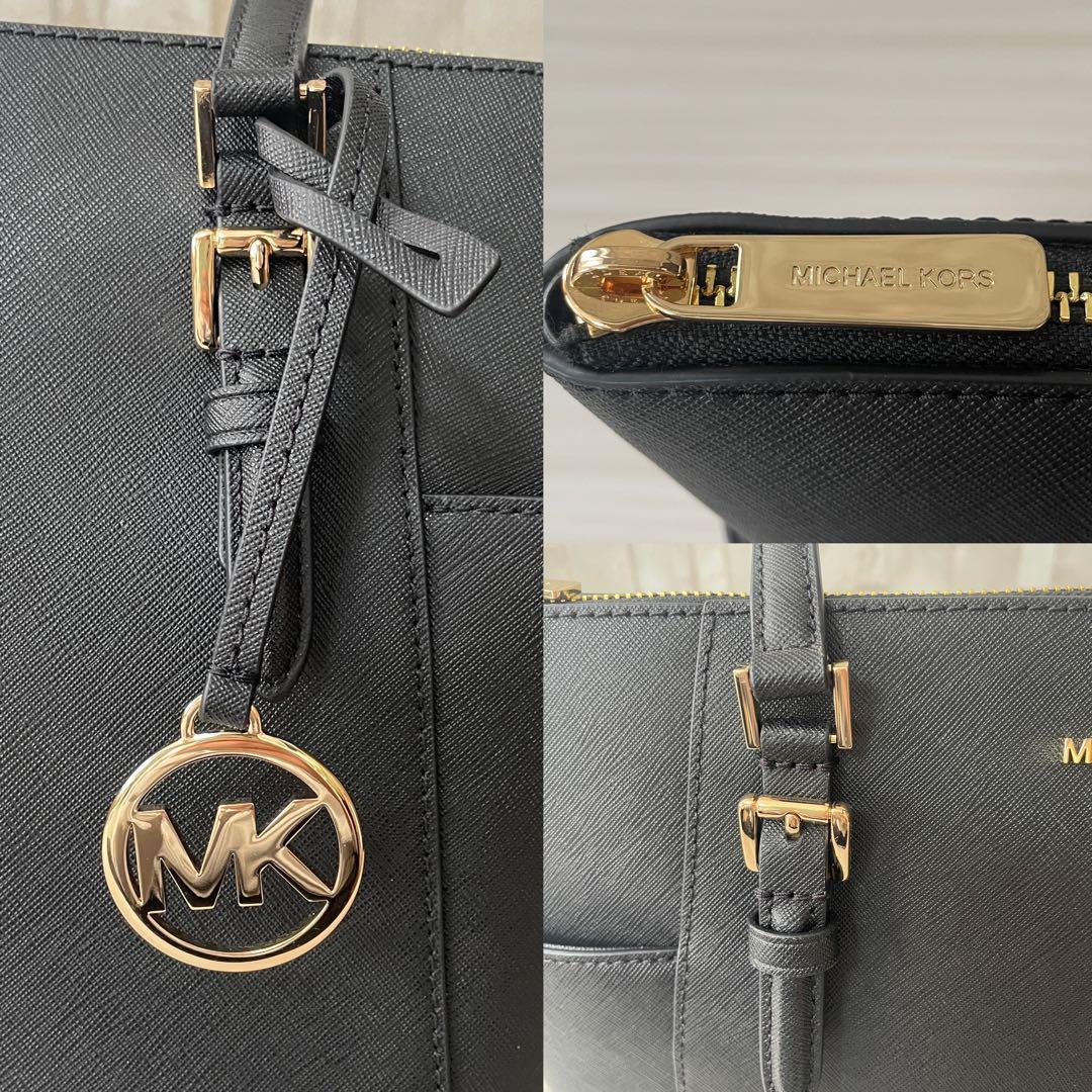 訳あり新品 MICHAEL KORS トートバッグ ブラック