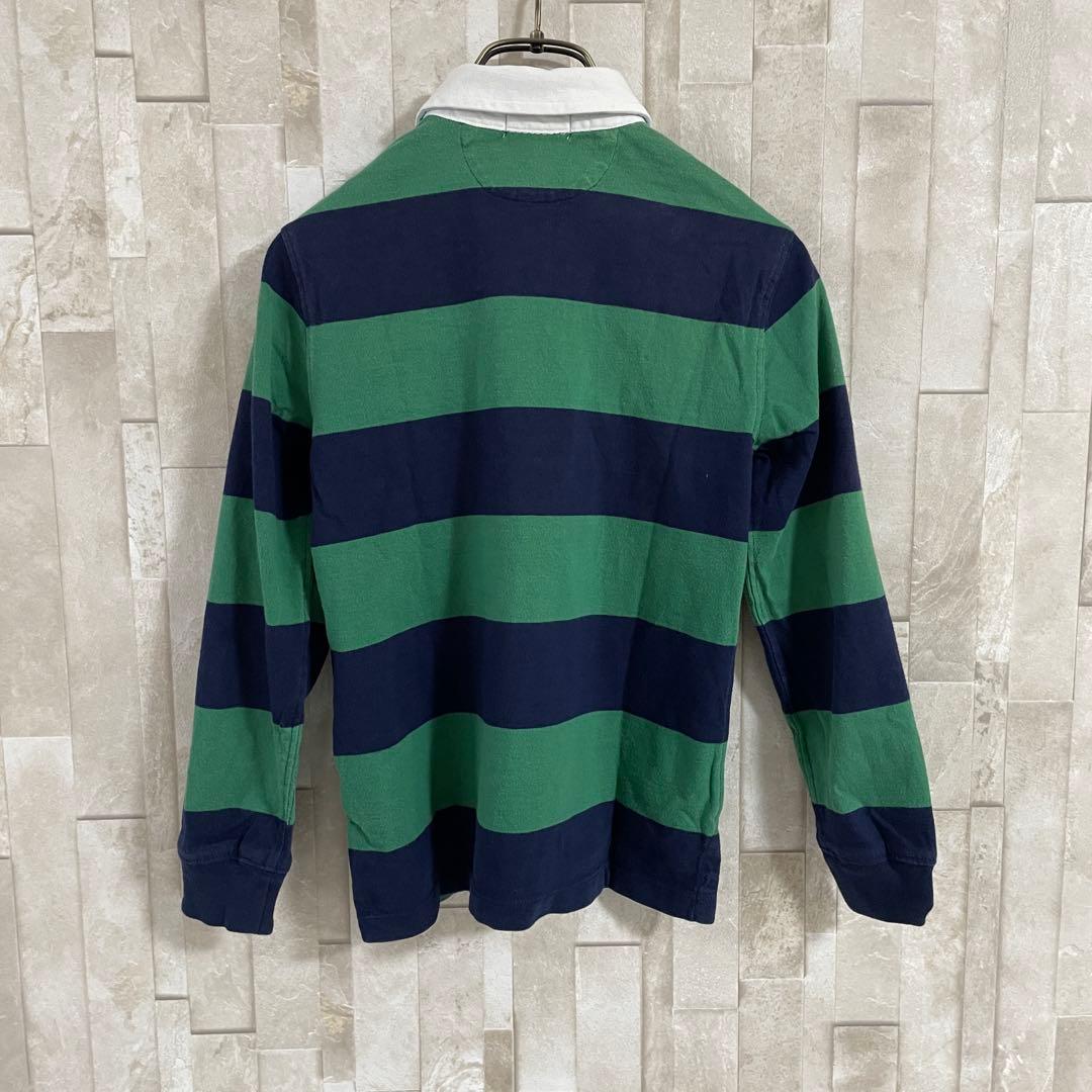【美品】POLO RALPH LAUREN 長袖ポロシャツ 7 ポニー刺繍