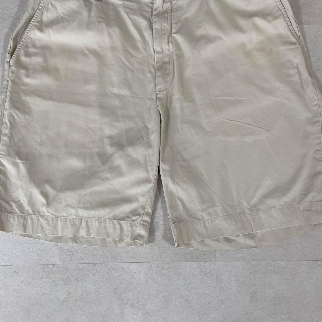 90s POLO RALPH LAUREN ハーフパンツ サイズ38 ベージュ