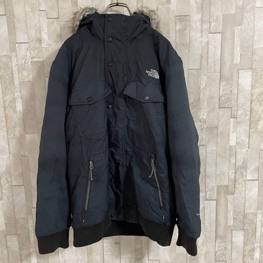 古着 THE NORTH FACE ゴッサムジャケット DRYVENT 黒 M