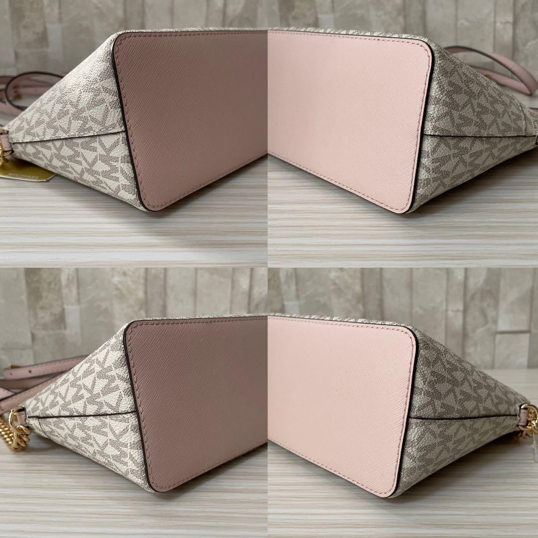 訳あり新品 MICHAEL KORS ショルダーバッグ ホワイト系