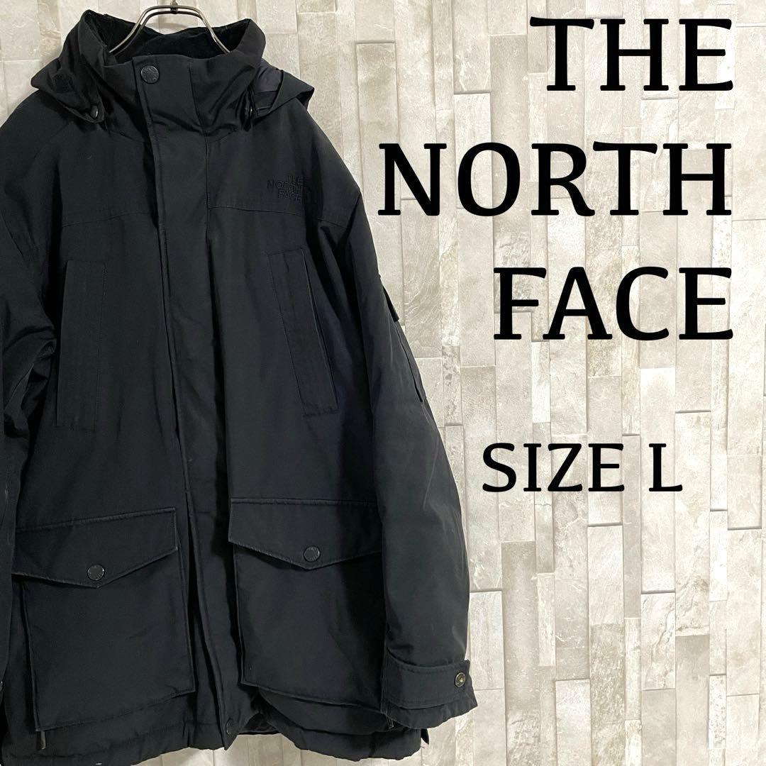 古着 THE NORTH FACE ダウンジャケット ホワイトレーベル L