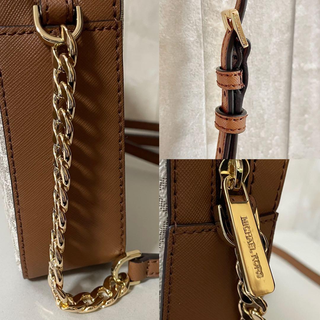 最終値下げ！訳あり新品 MICHAEL KORS ショルダーバッグ バニラ