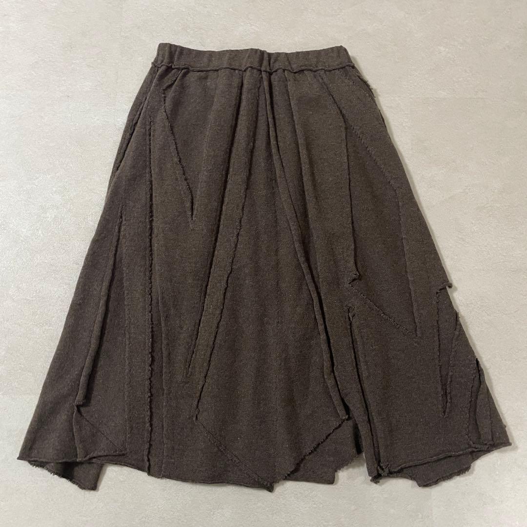 【美品】JURGEN LEHL ブラウン スカート Mサイズ