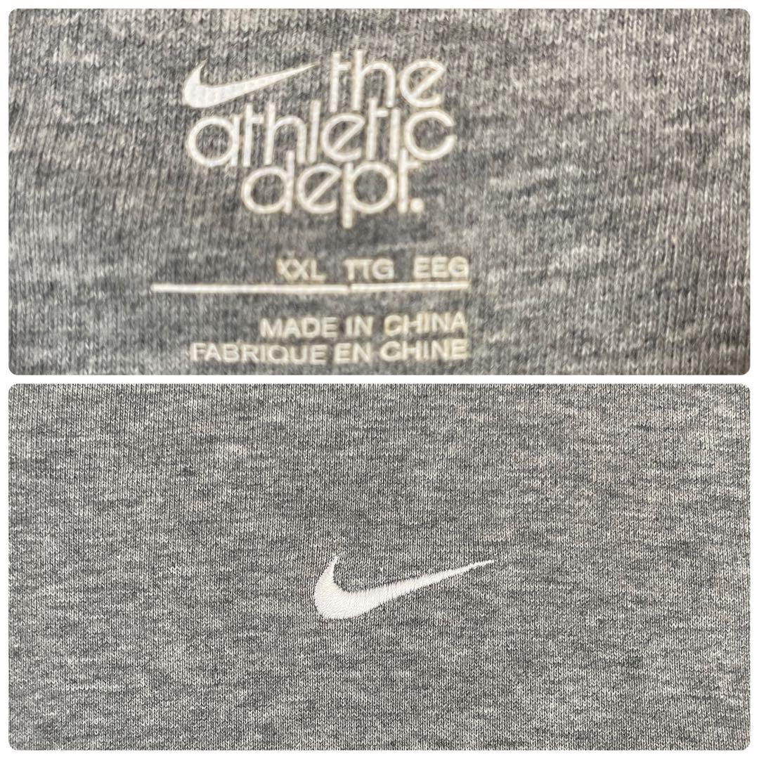 古着NIKE 長袖スウェット サイズ2XL グレー