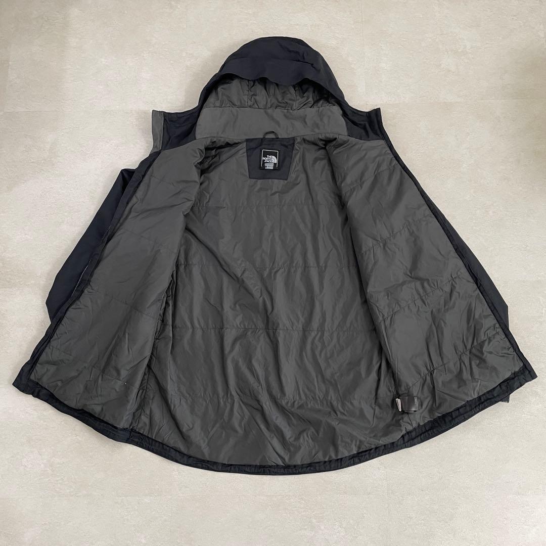 古着 THE NORTH FACE マウンテンパーカーHYVENT 紺色 L
