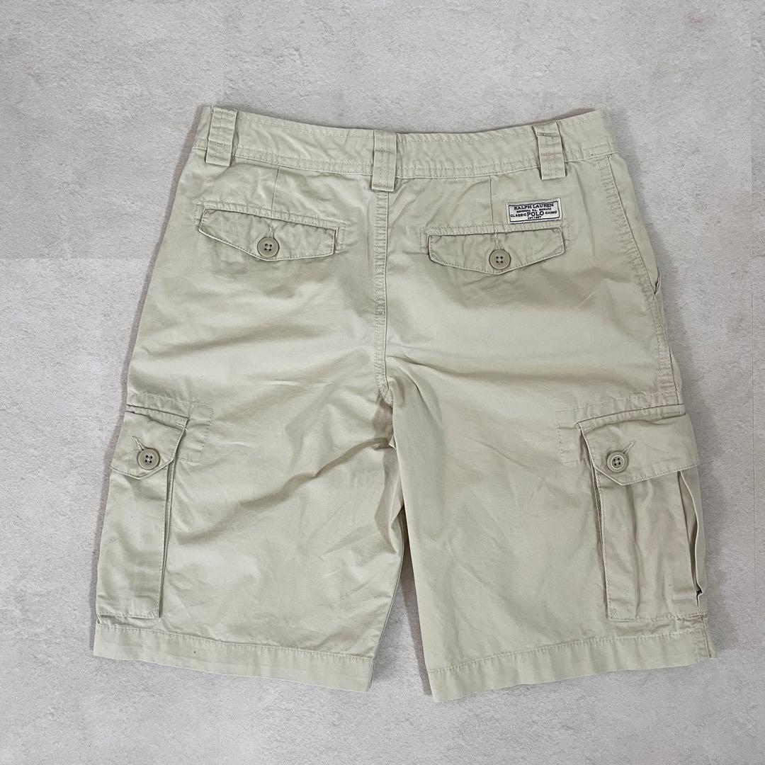 【美品】 POLO RALPH LAUREN ハーフパンツ 16 ベージュ