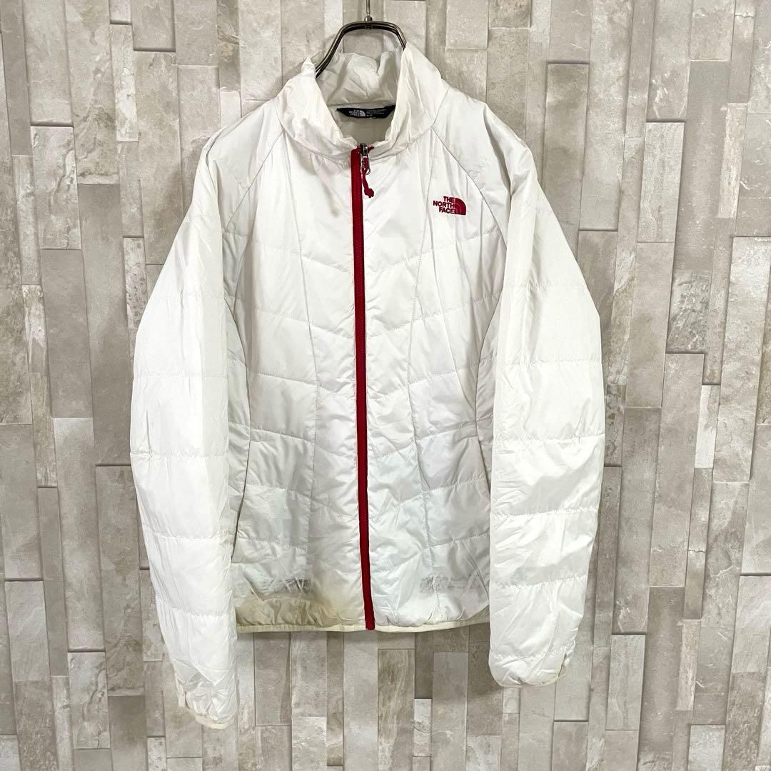 古着 THE NORTH FACE キルティングジャケット サイズM ホワイト