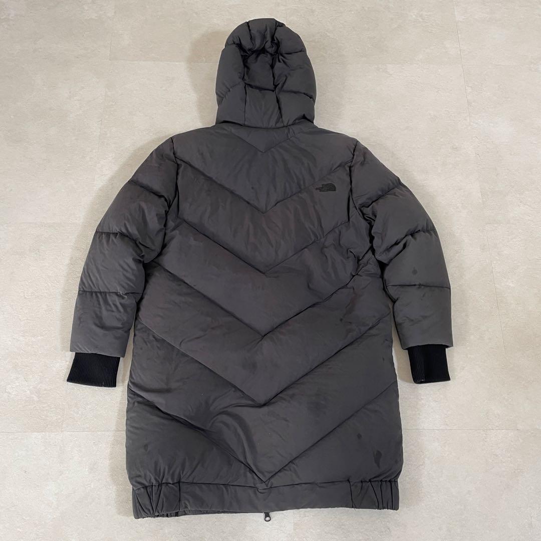 古着 THE NORTH FACE ロングダウンジャケット サイズS ブラック
