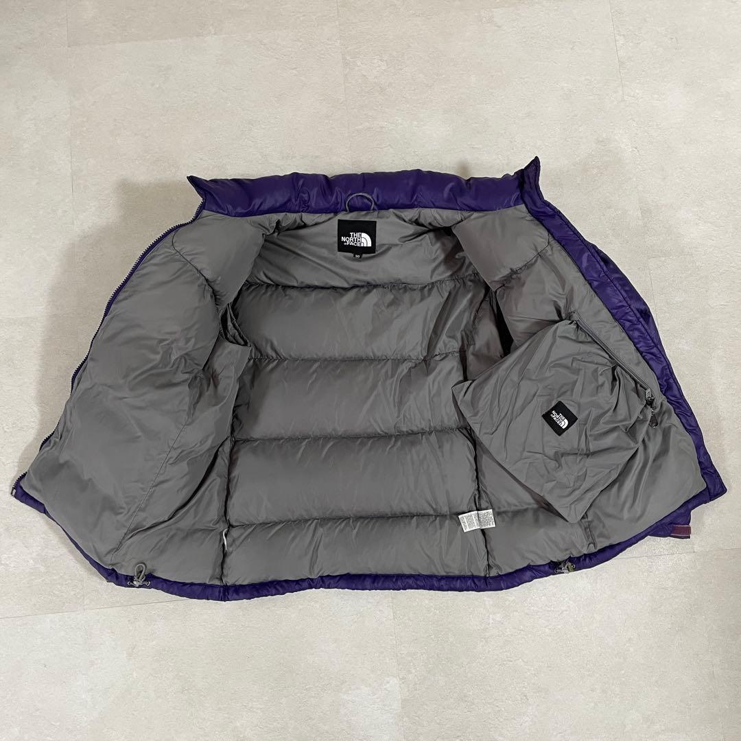 古着 THE NORTH FACE ヌプシダウンジャケット ポケッタブル L