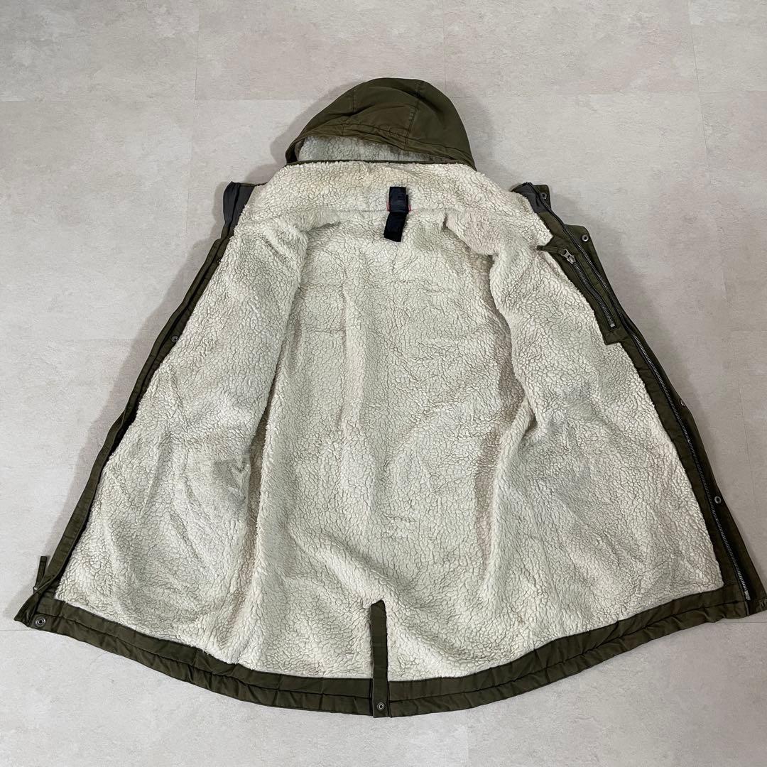 古着 THE NORTH FACE ミリタリージャケット 裏ボア S/P
