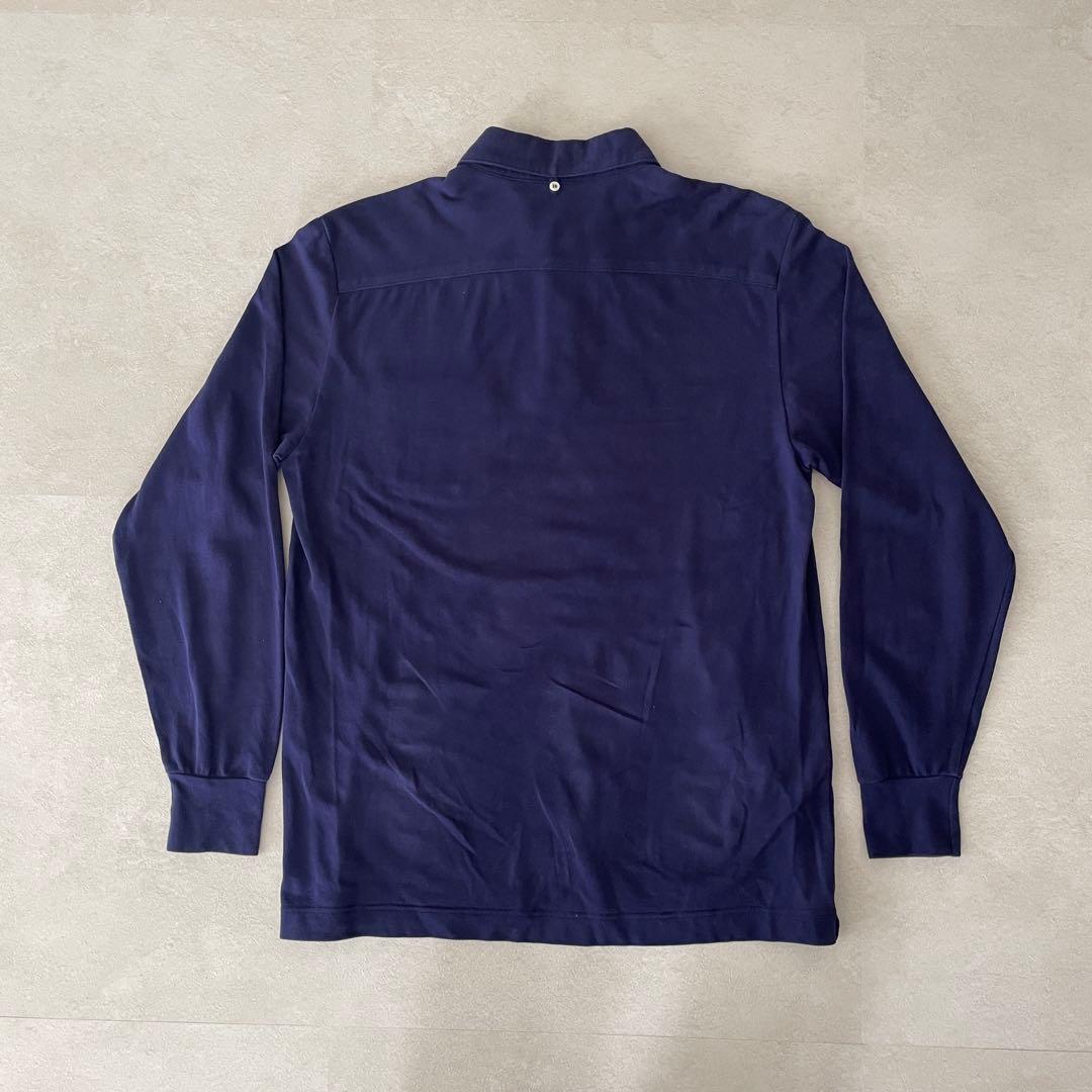 古着 Paul Smith 長袖ポロシャツ ネイビー