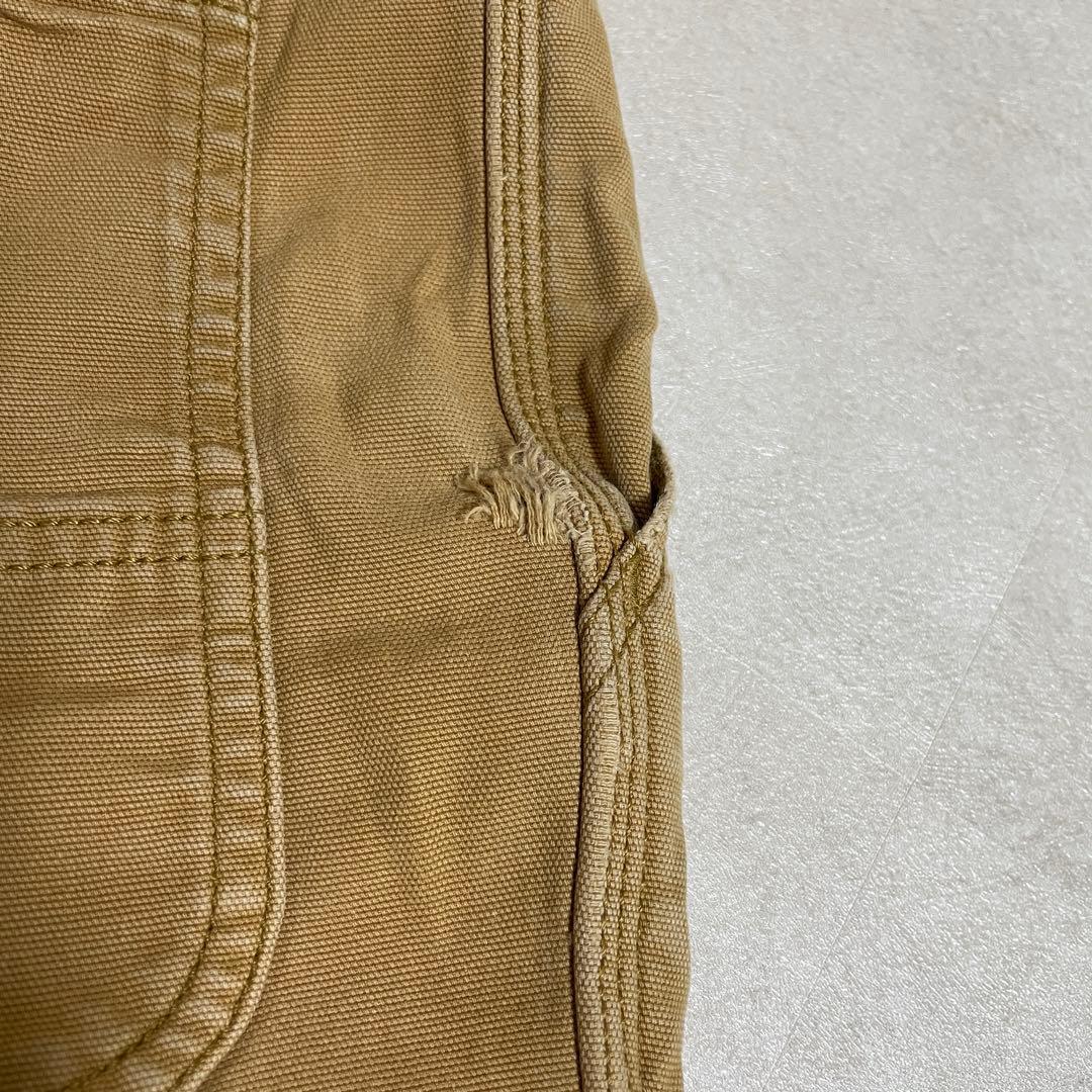 古着 carhartt ハーフパンツ サイズ42 ブラウン