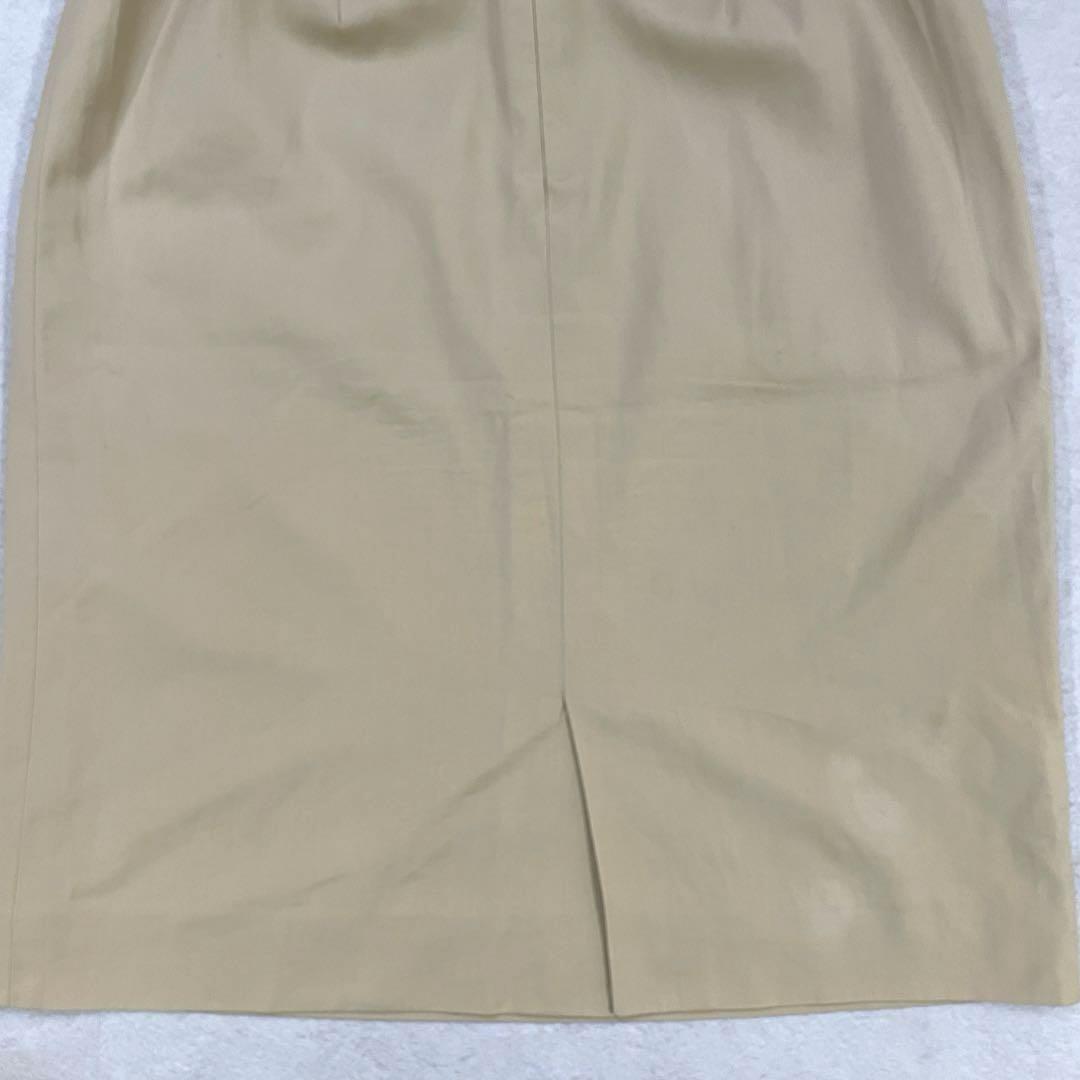 90s BURBERRYS 膝丈スカート サイズ40 ベージュ