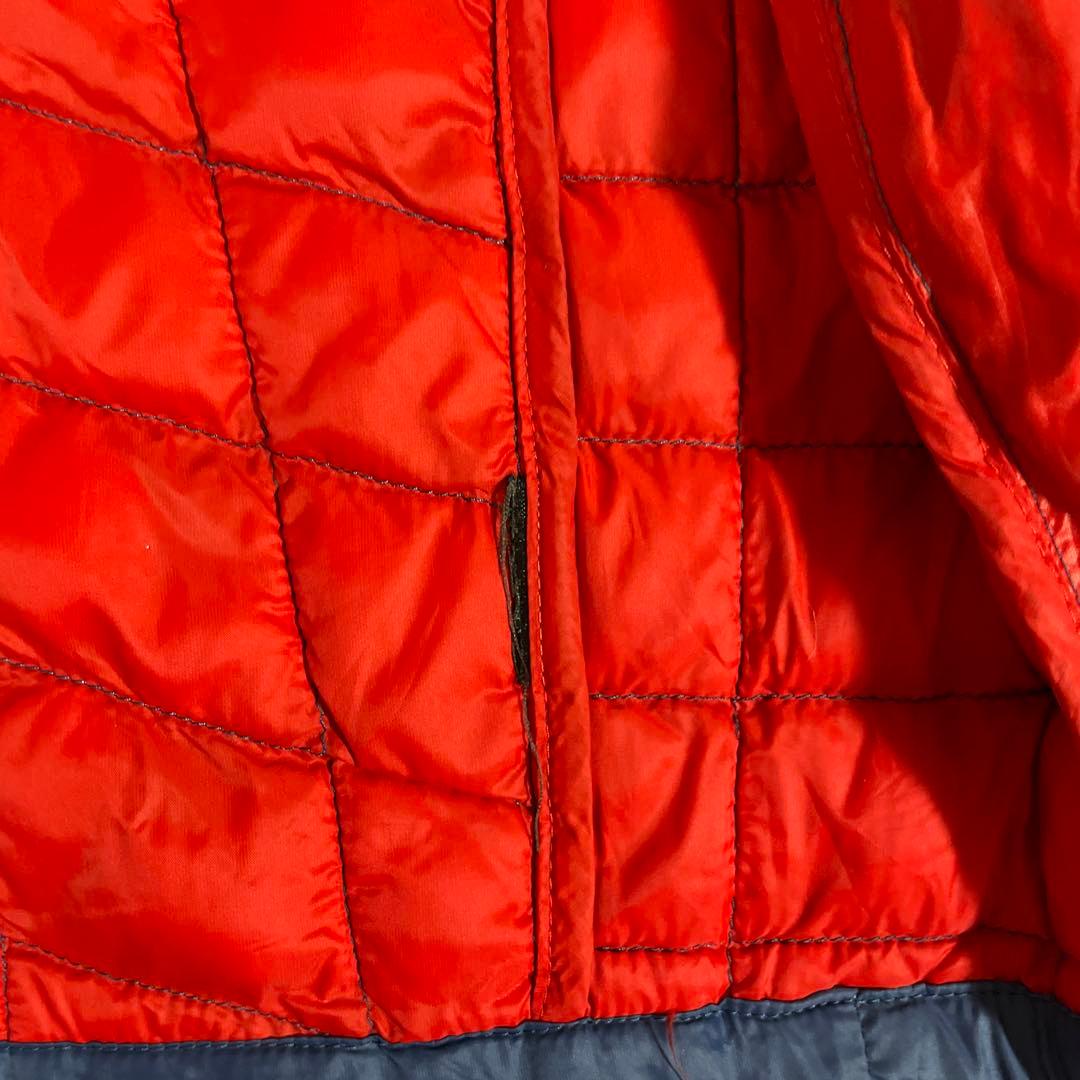 古着 THE NORTH FACE キルティングジャケット サイズL ネイビー