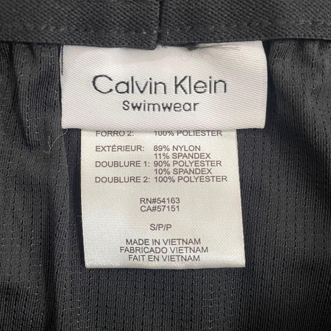 【新品未使用タグ付】Calvin Klein スイムショーツ サイズS グレー