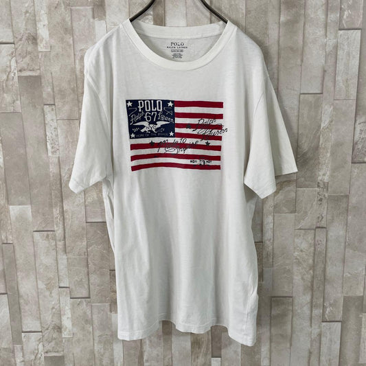 【美品】POLO RALPH LAUREN 半袖Tシャツ 160 ホワイト