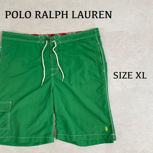 古着 90s POLO RALPH LAUREN スイムショーツ 水着 XL