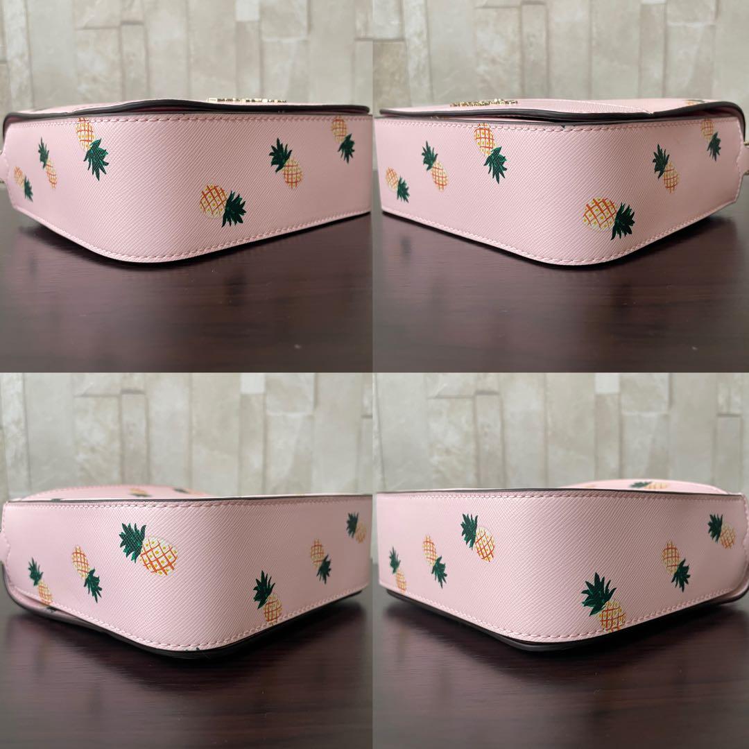 訳あり新品 kate spade ハンドバッグ パイナップル柄