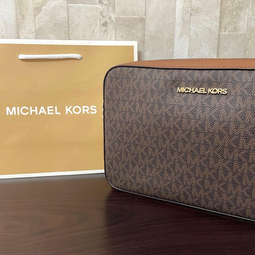 最終値下げ！訳あり新品 MICHAEL KORS ショルダーバッグ ブラウン
