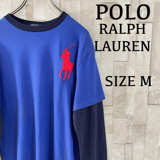 【訳あり新品未使用タグ付】POLO RALPH LAUREN 長袖Tシャツ