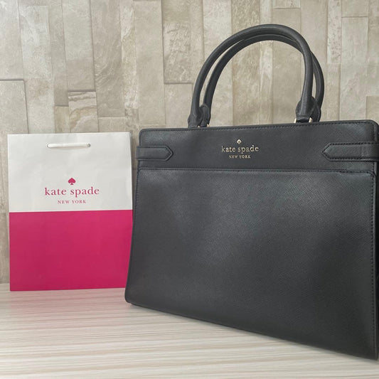 訳あり新品 kate spade ハンドバッグ 2way ブラック