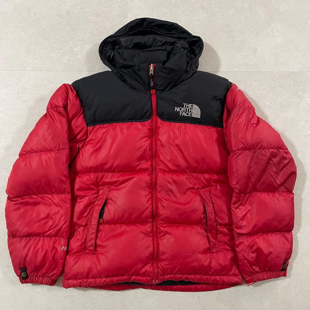 古着 THE NORTH FACE ヌプシ ダウンジャケット 700フィル