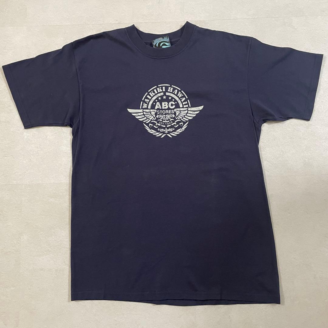 【新品未使用タグ付】ABC STORE Tシャツ サイズL ネイビー