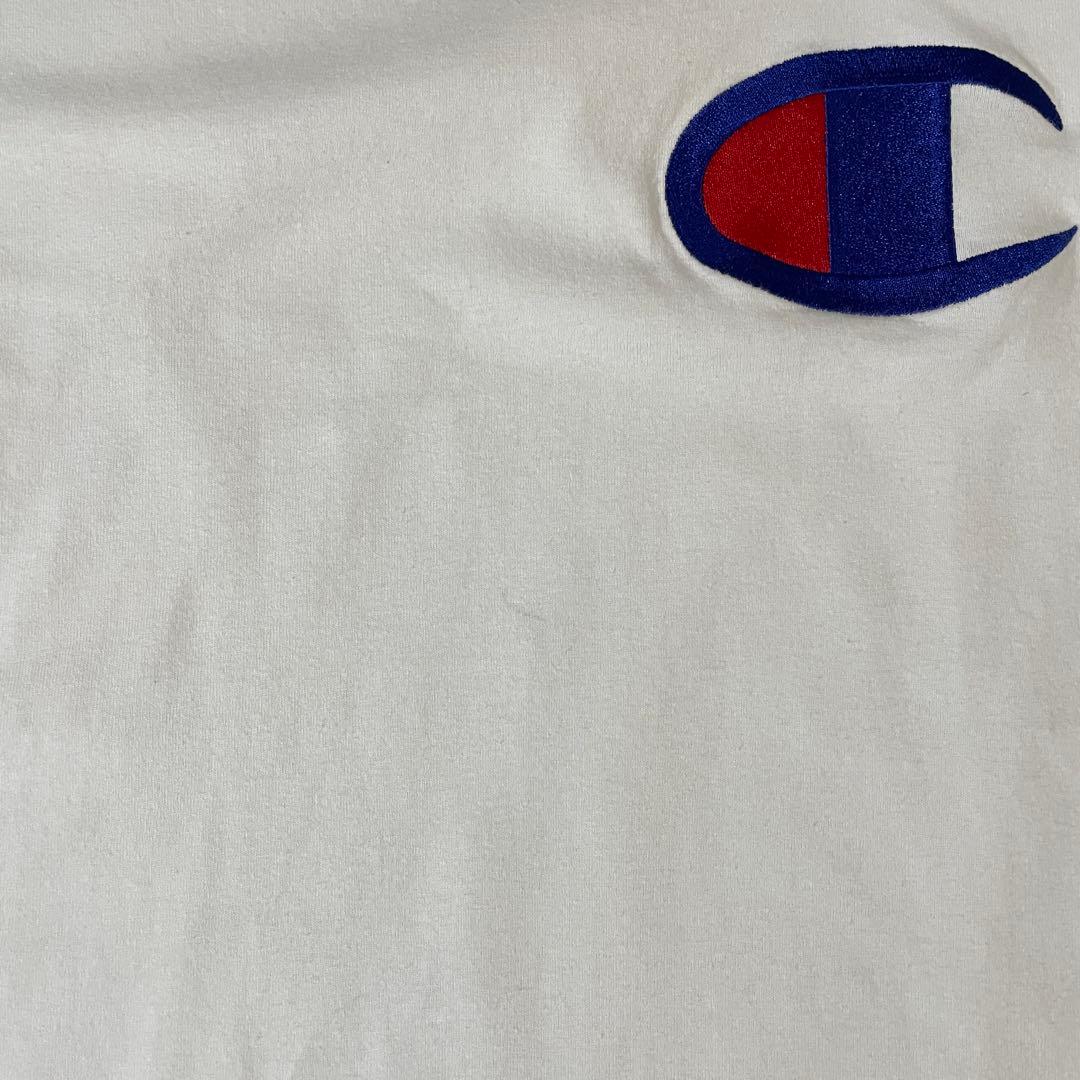 古着 Champion 半袖Tシャツ サイズL ホワイト