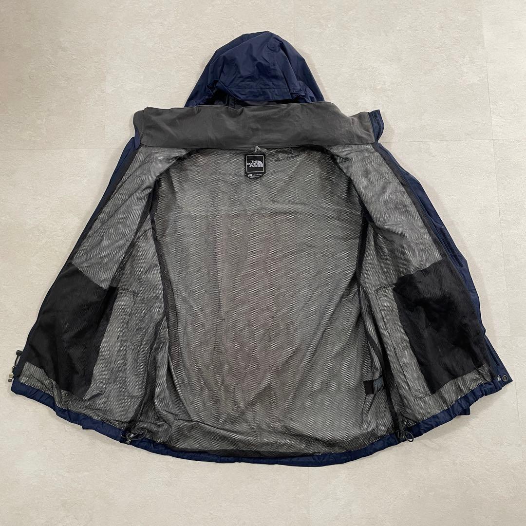 【美品】THE NORTH FACE マウンテンパーカー HYVENT 紺 L