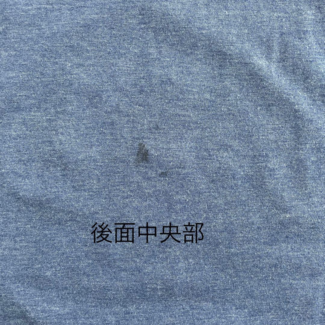 古着 STAR WARS ロゴプリント 半袖Tシャツ ブルー Mサイズ