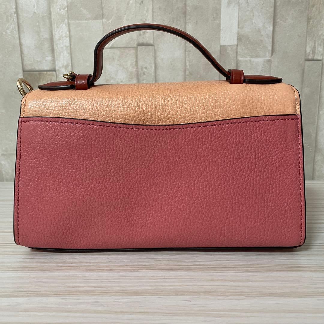 訳あり新品 COACH ハンドバッグ 2way マルチカラー