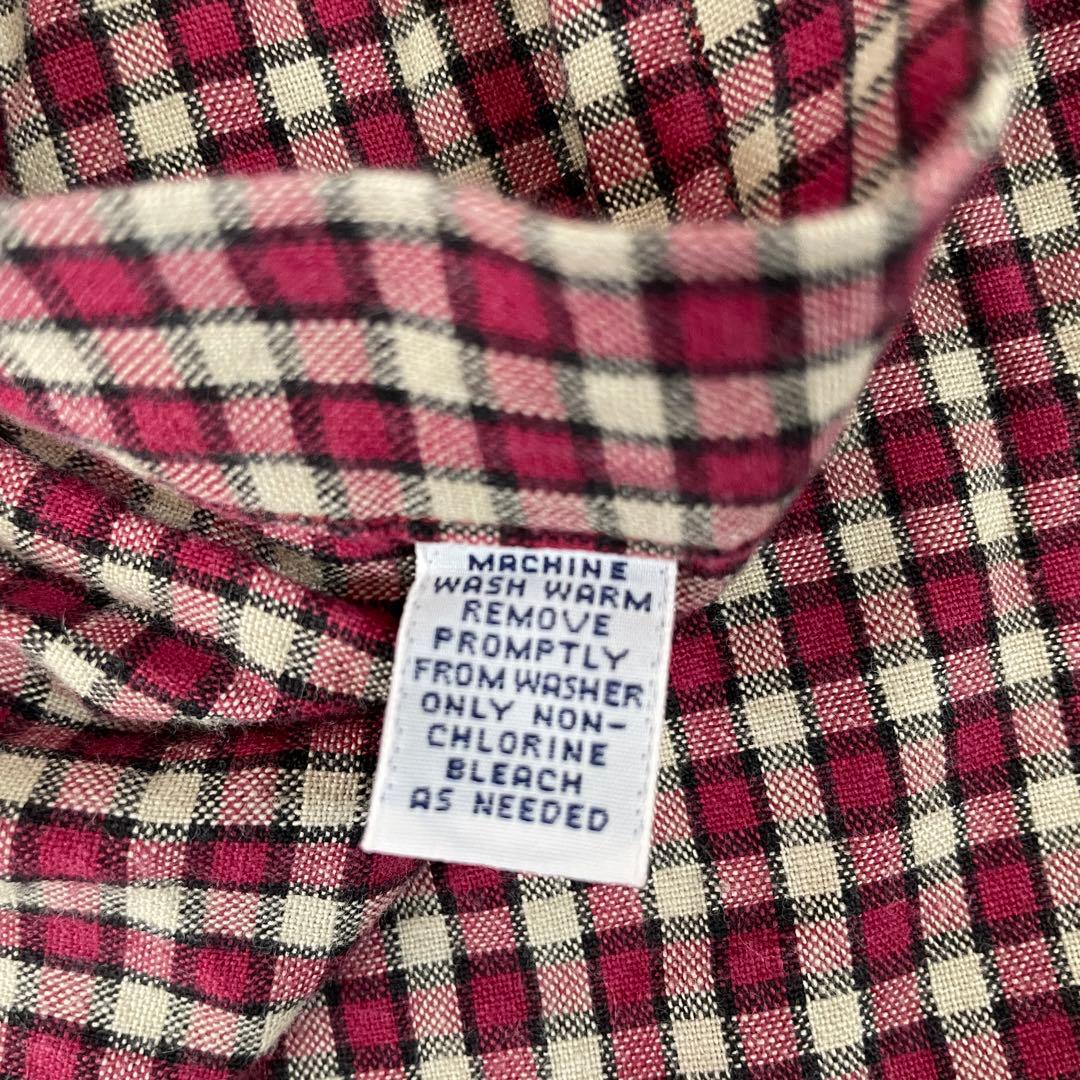 【美品】90s POLO RALPH LAUREN 長袖シャツ S チェック柄