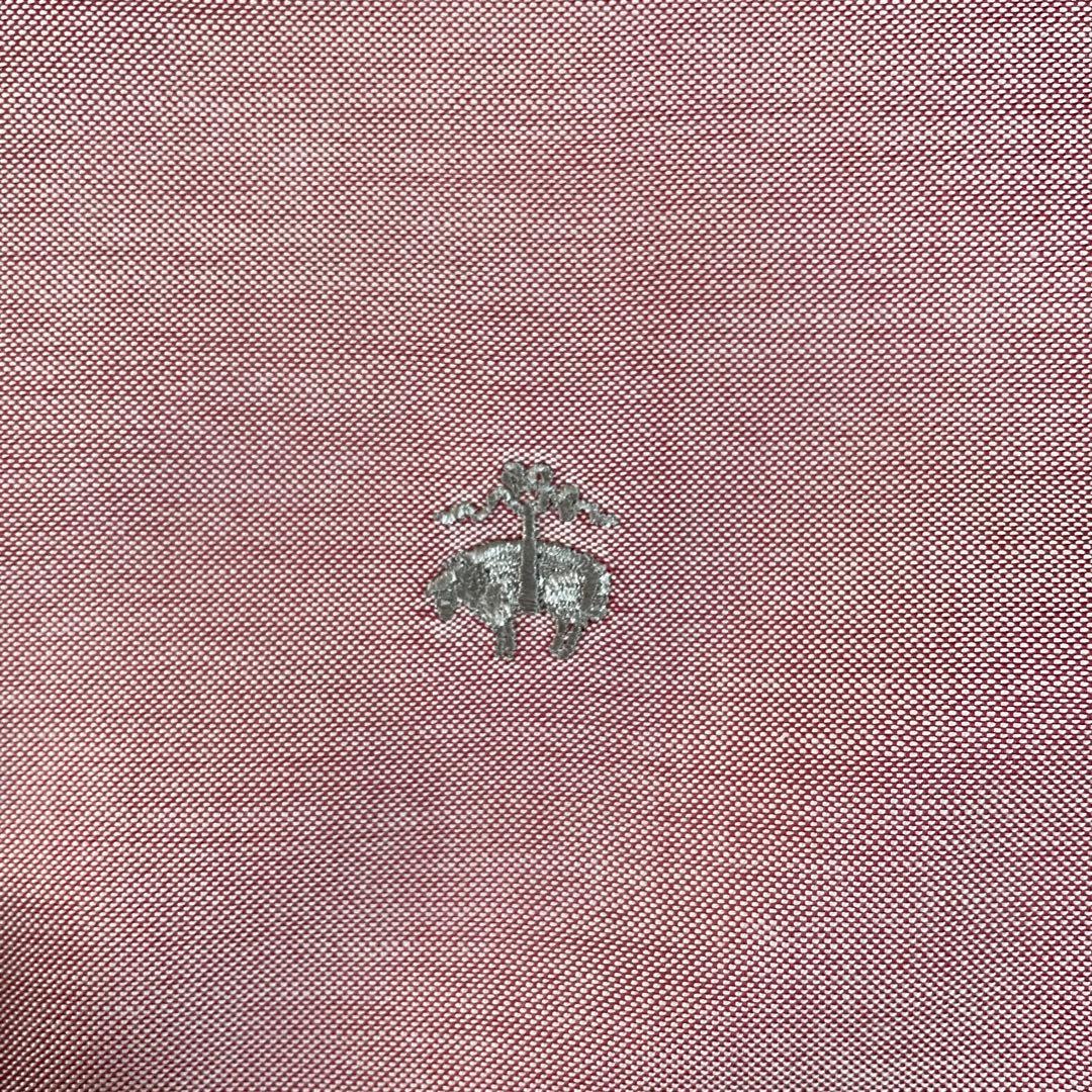 古着 Brooks Brothers 長袖シャツ ボタンダウン XS ピンク