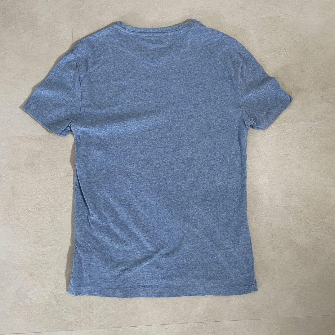 【美品】POLO RALPH LAUREN 半袖Tシャツ ポニー刺繍 S 青