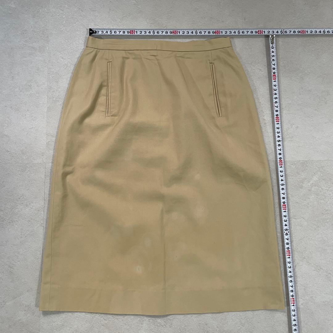 90s BURBERRYS 膝丈スカート サイズ40 ベージュ