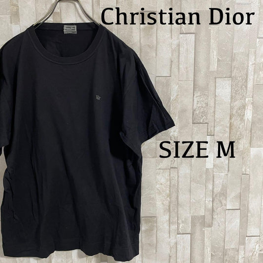 【美品】Christian Dior Sport 半袖Tシャツ ロゴ刺繍 M