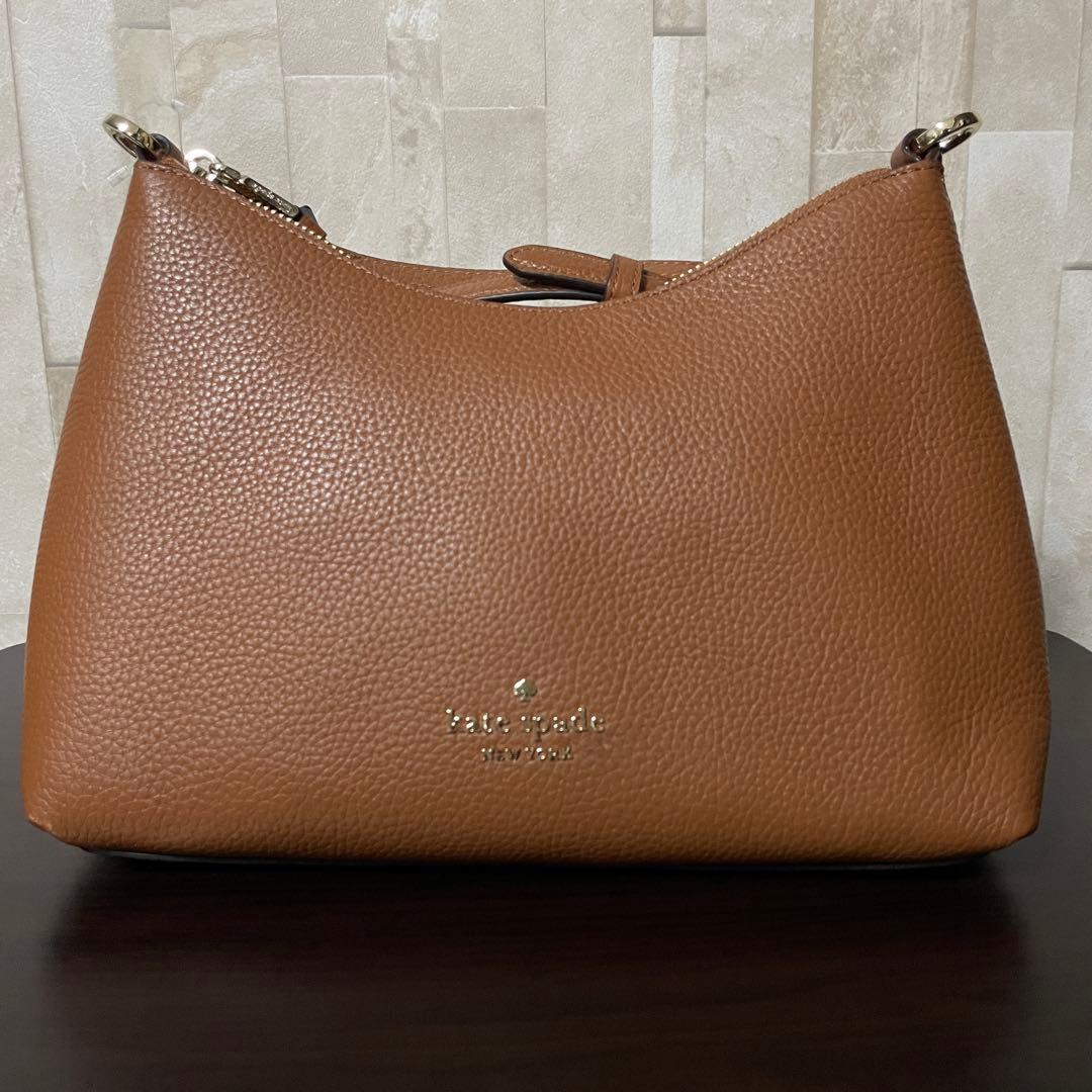 訳あり新品 kate spade ショルダーバッグ ブラウン