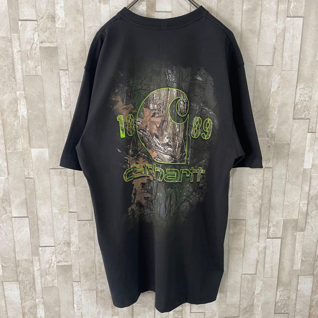 【新品未使用タグ付】carhartt バックロゴ Tシャツ Mサイズ