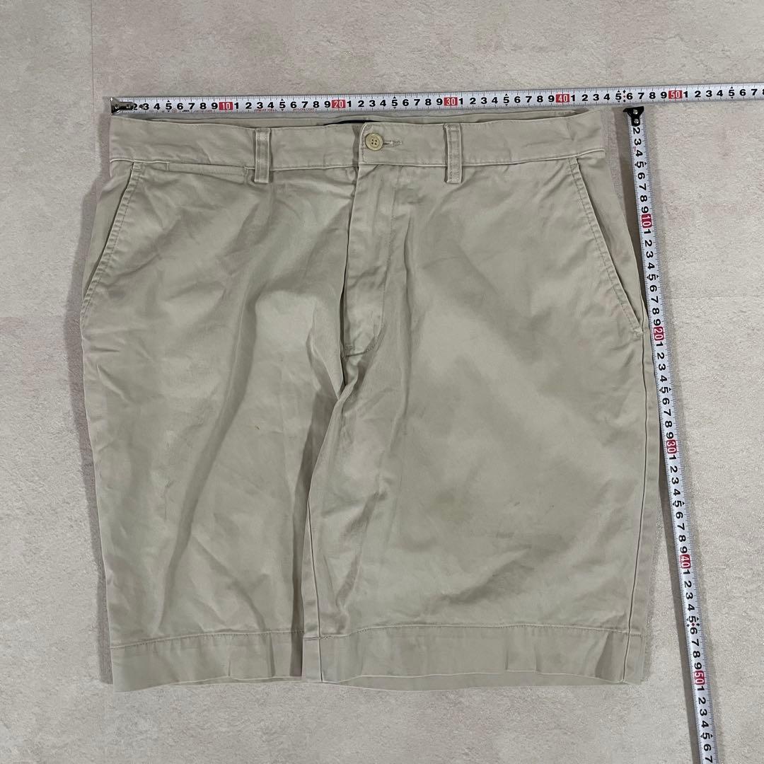 90s POLO RALPH LAUREN ハーフパンツ サイズ33 ベージュ