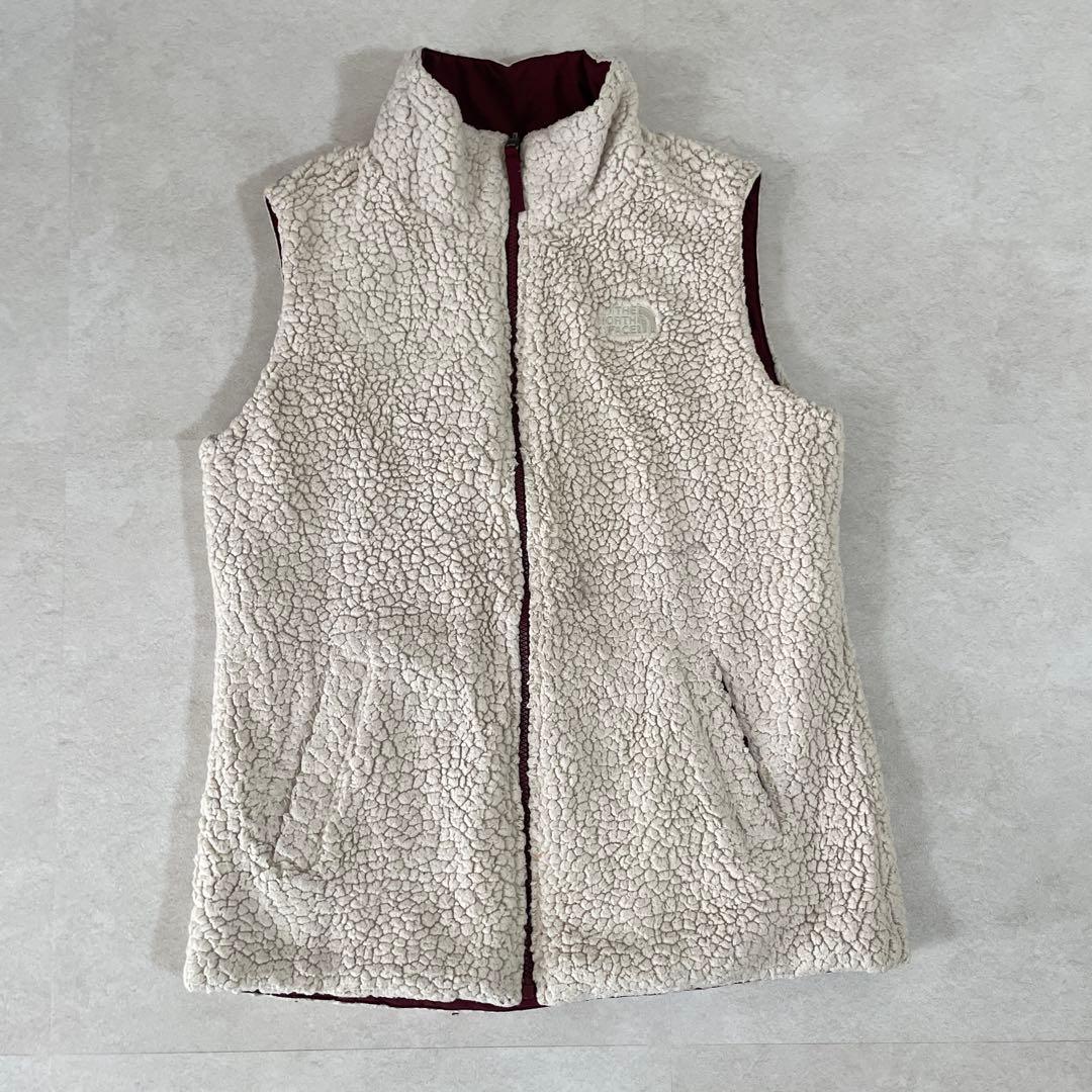 【美品】THE NORTH FACE リバーシブル ダウンベスト S/P